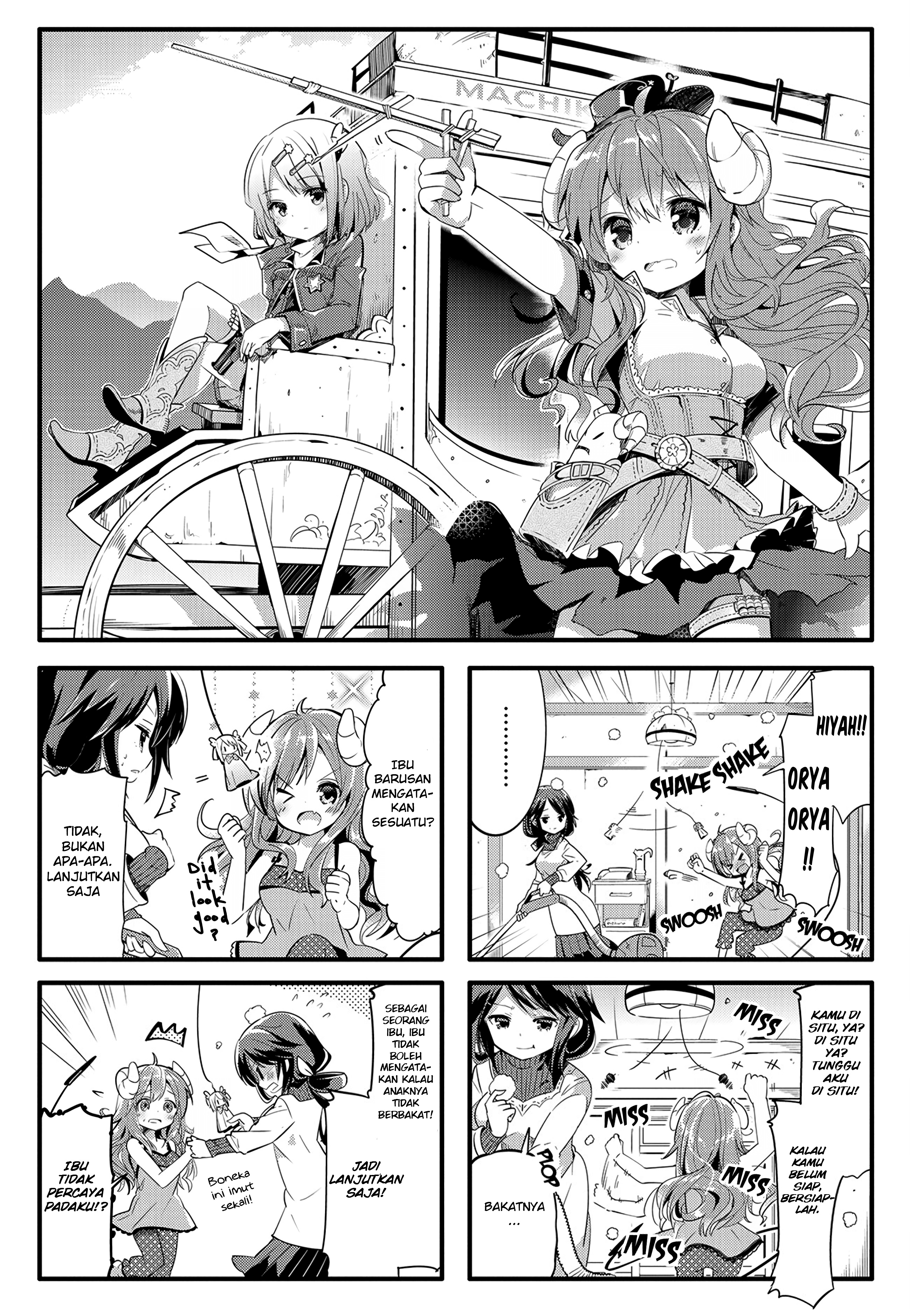 Machikado Mazoku Chapter 6 - halaman 1