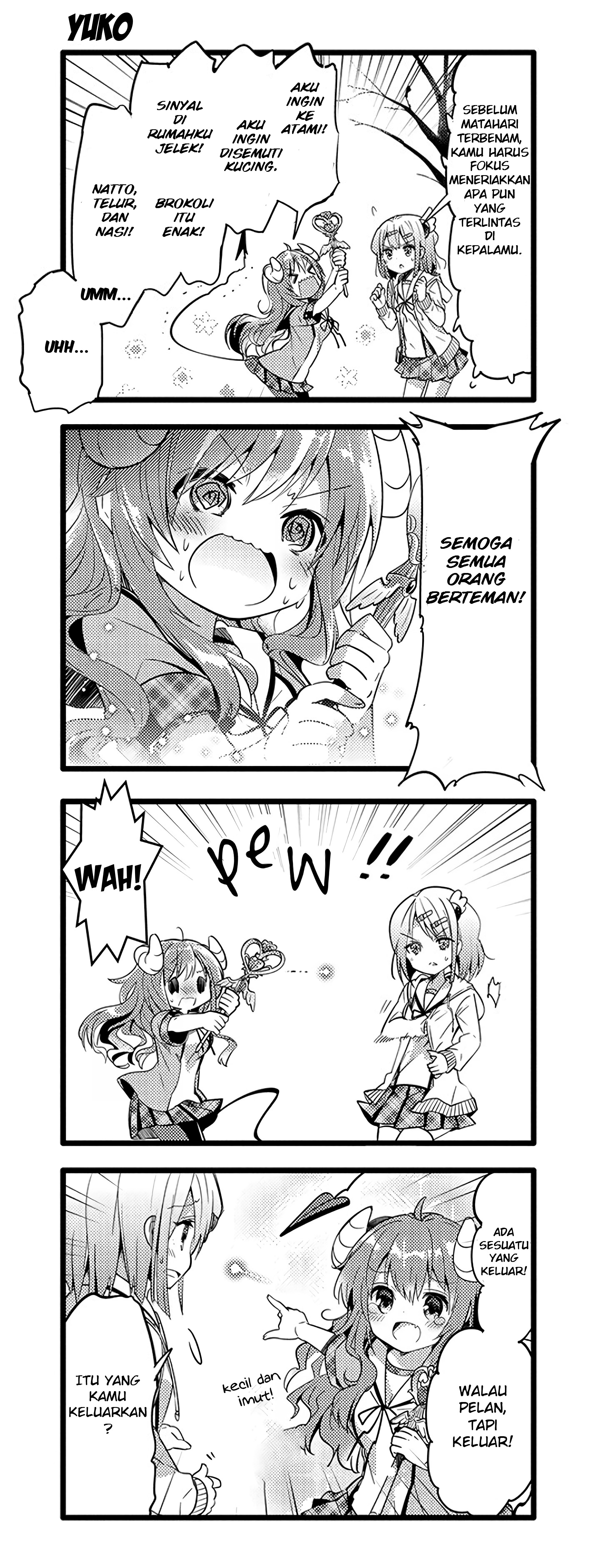 Machikado Mazoku Chapter 6 - halaman 13