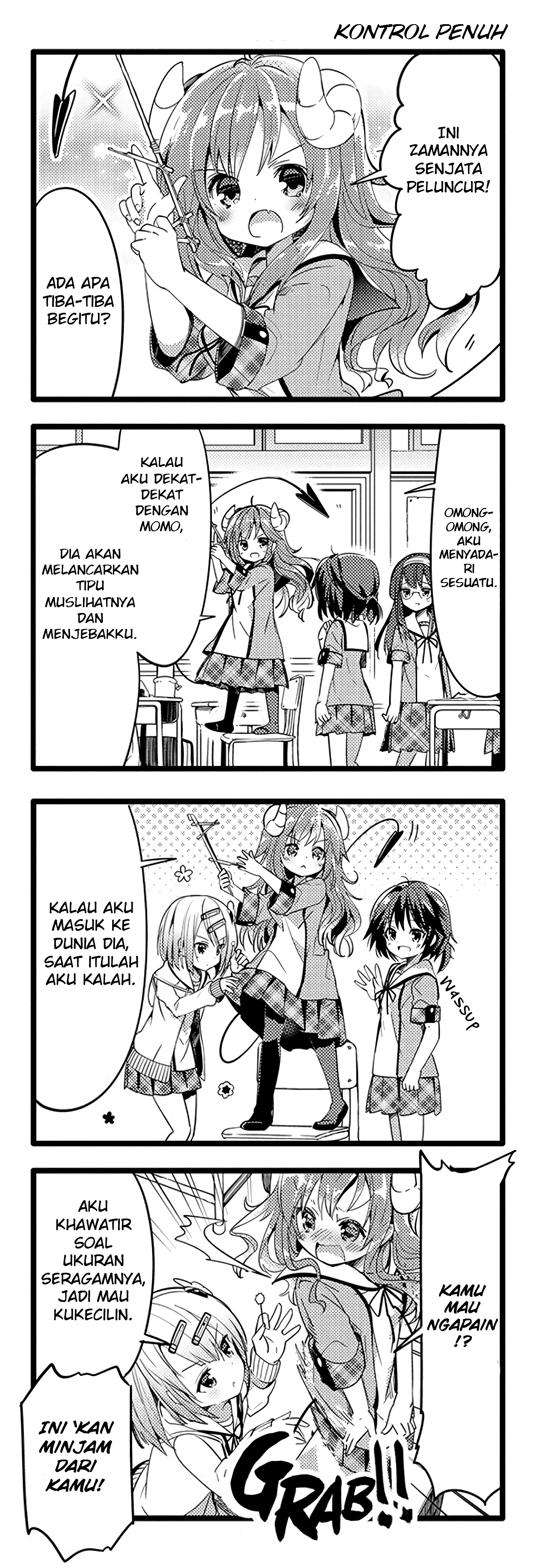 Machikado Mazoku Chapter 6 - halaman 2