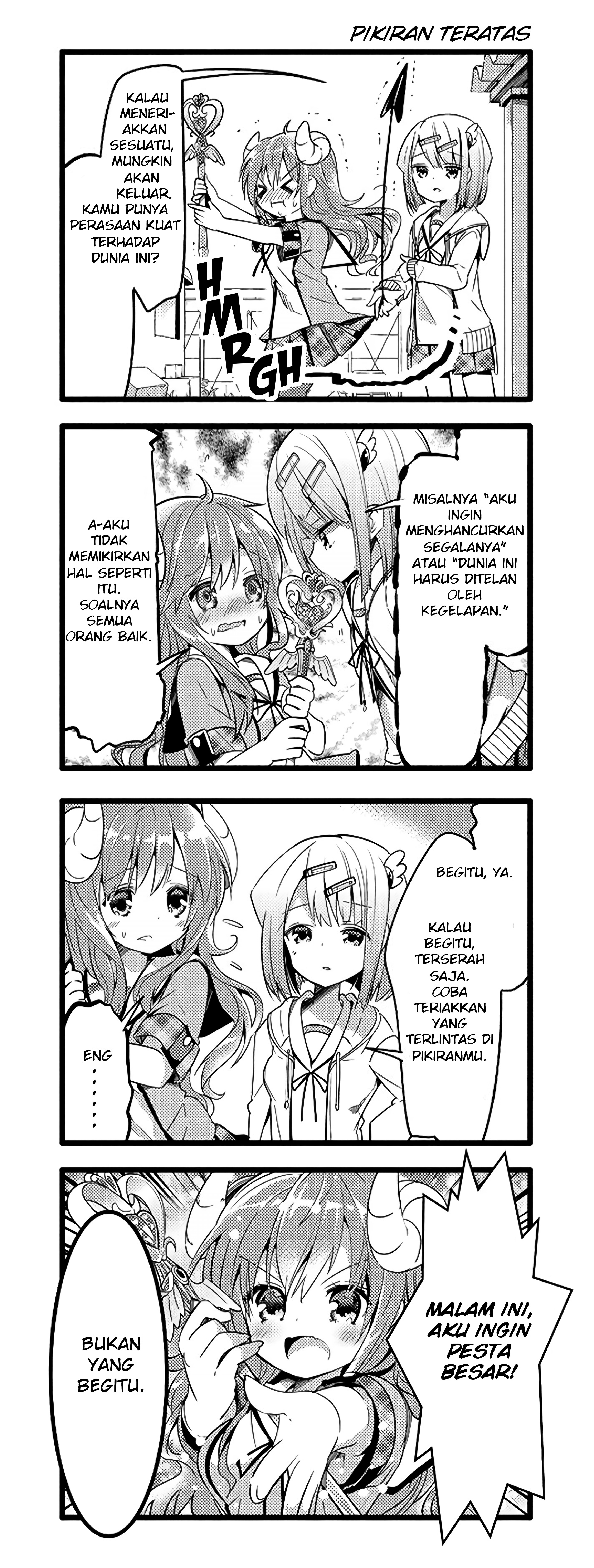 Machikado Mazoku Chapter 6 - halaman 8