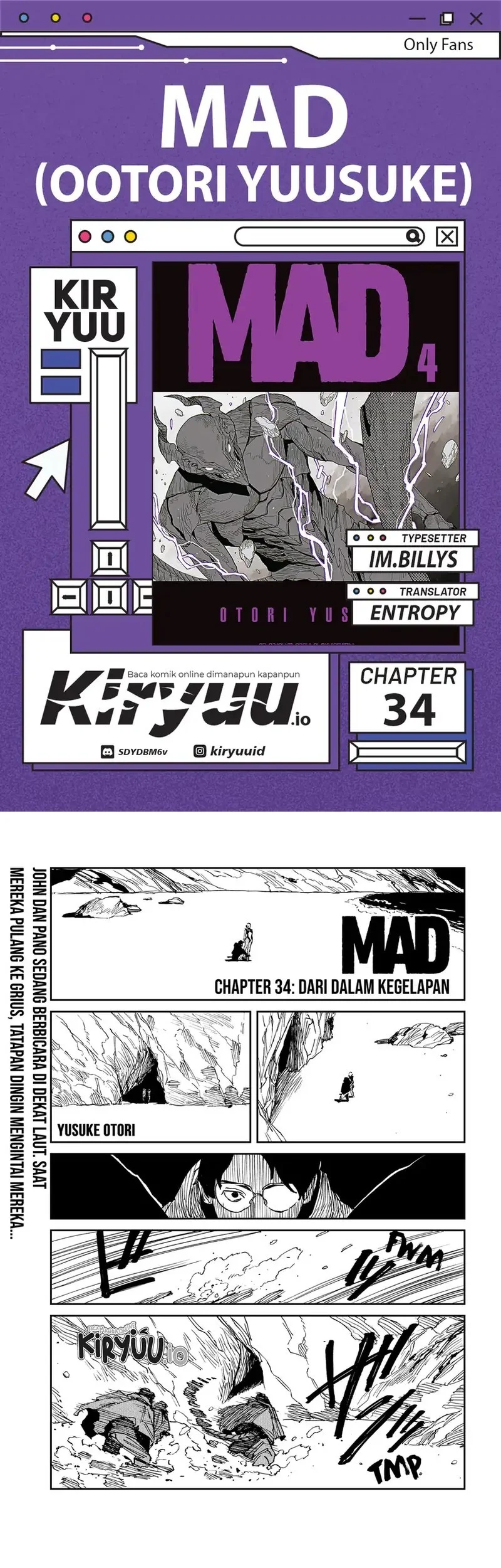 MAD (OOTORI Yuusuke) Chapter 34 - halaman 1