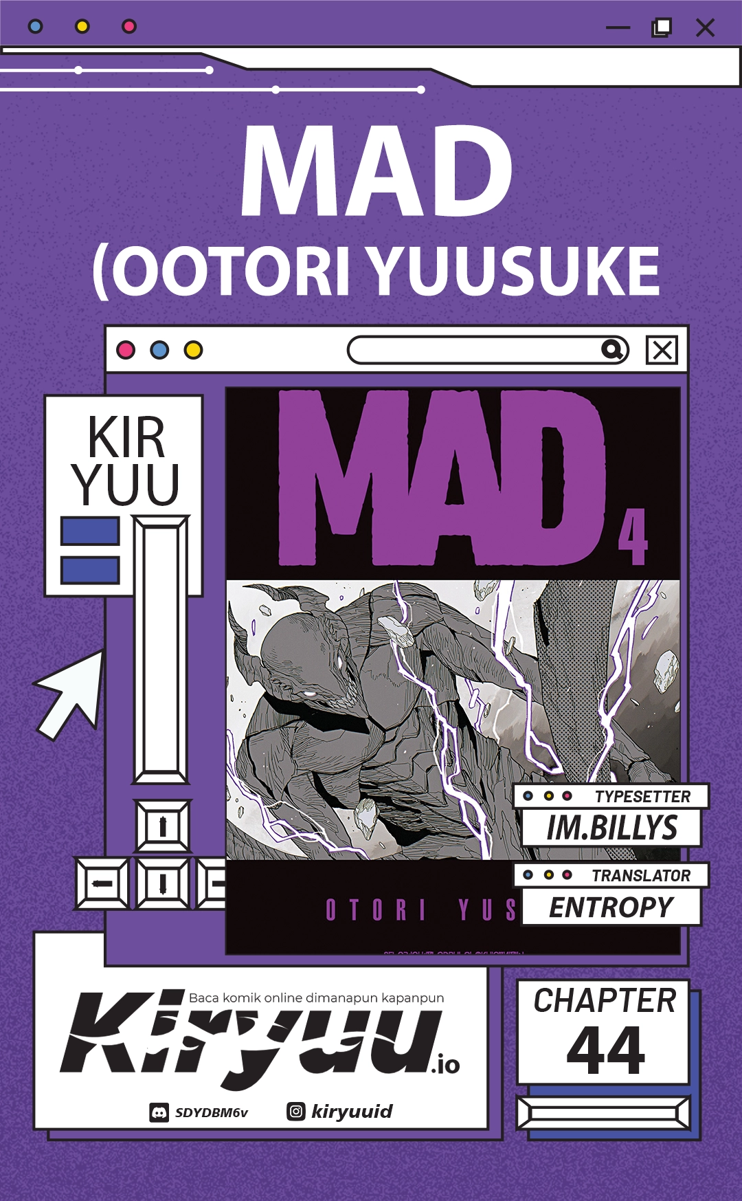 MAD (OOTORI Yuusuke) Chapter 44 - halaman 1