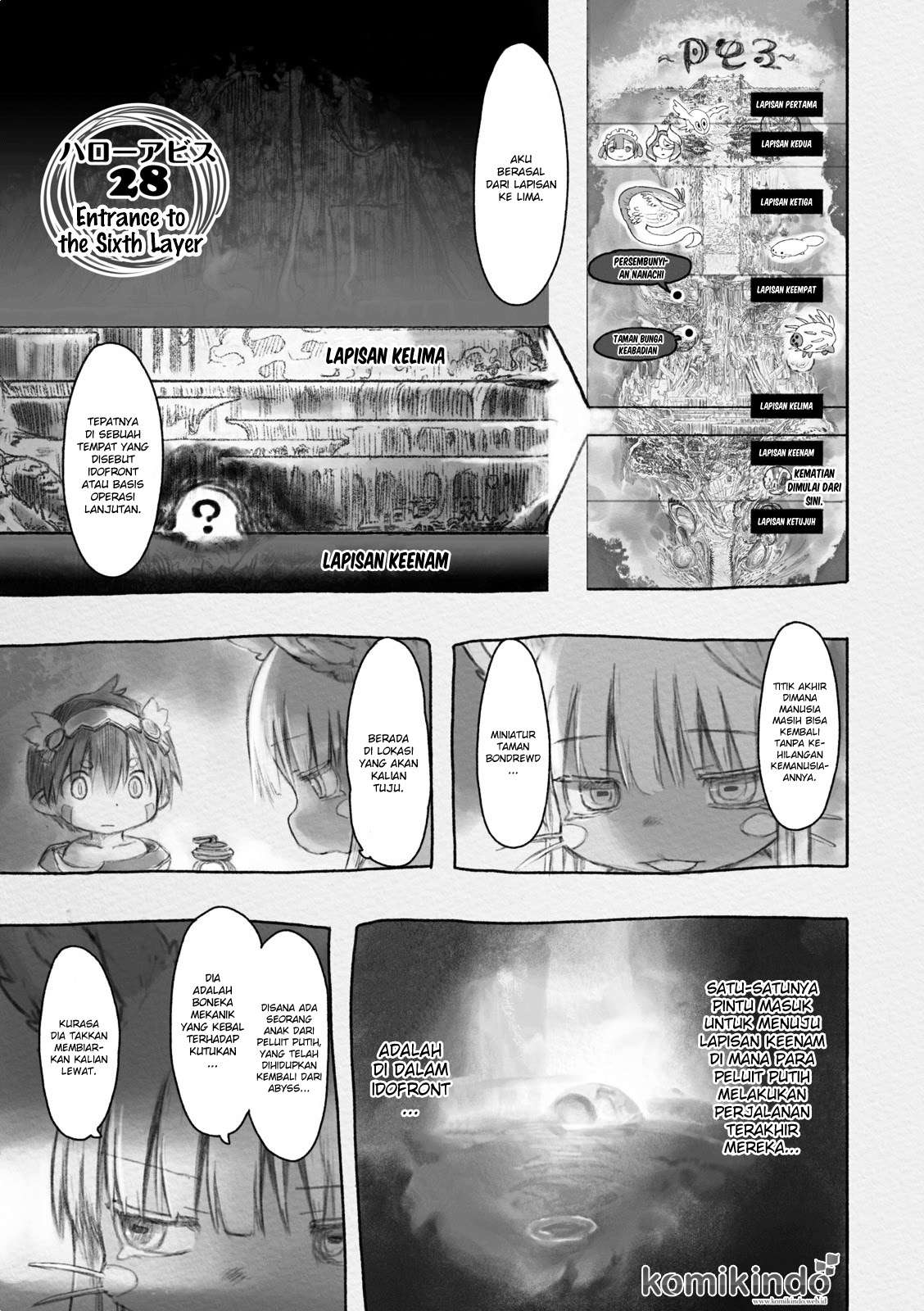 Made in Abyss Chapter 28 - halaman 3