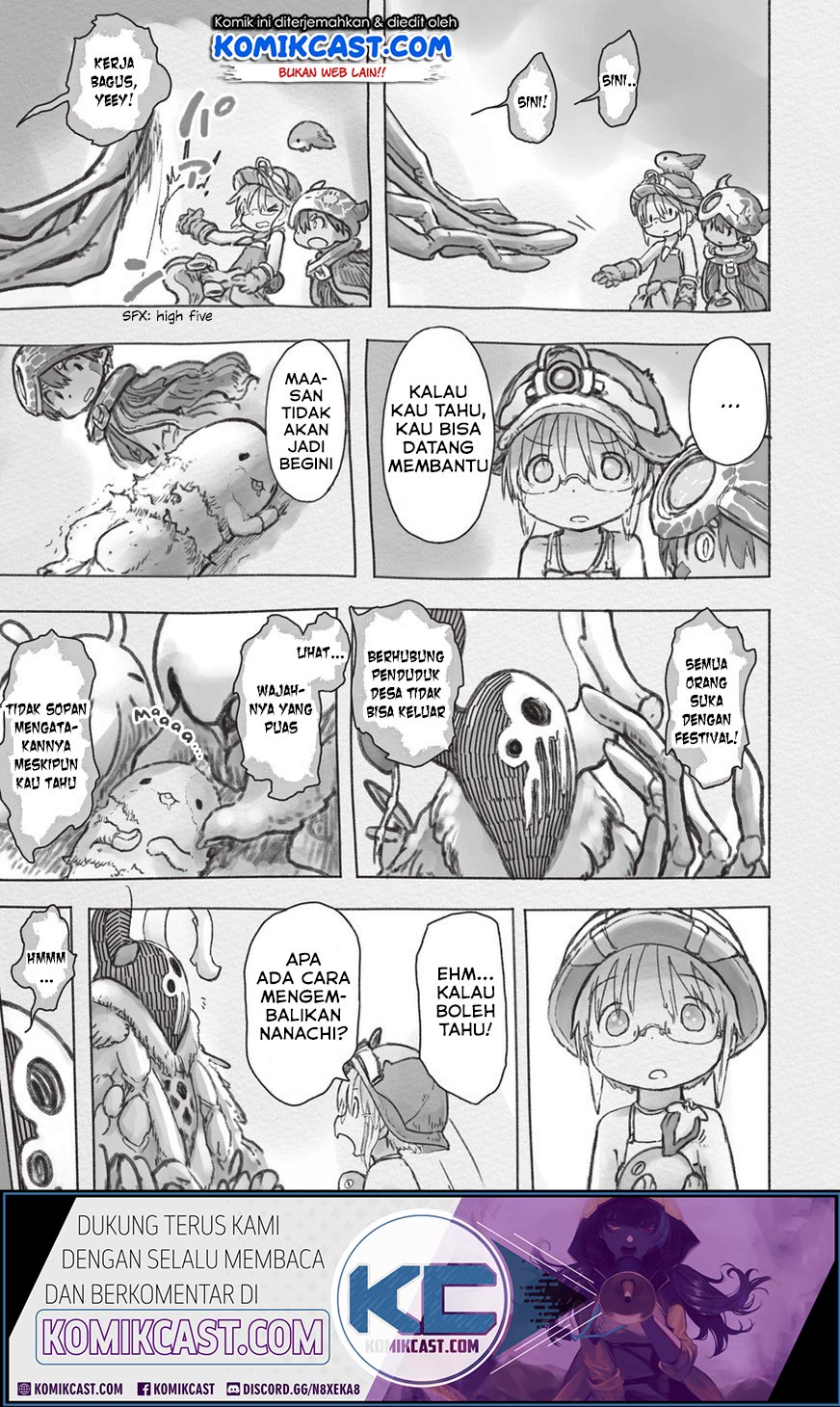 Made in Abyss Chapter 47 - halaman 8
