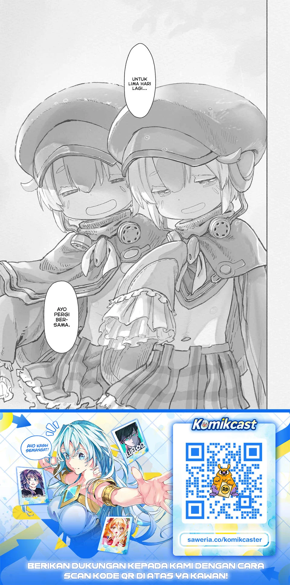 Made in Abyss Chapter 73 - halaman 43