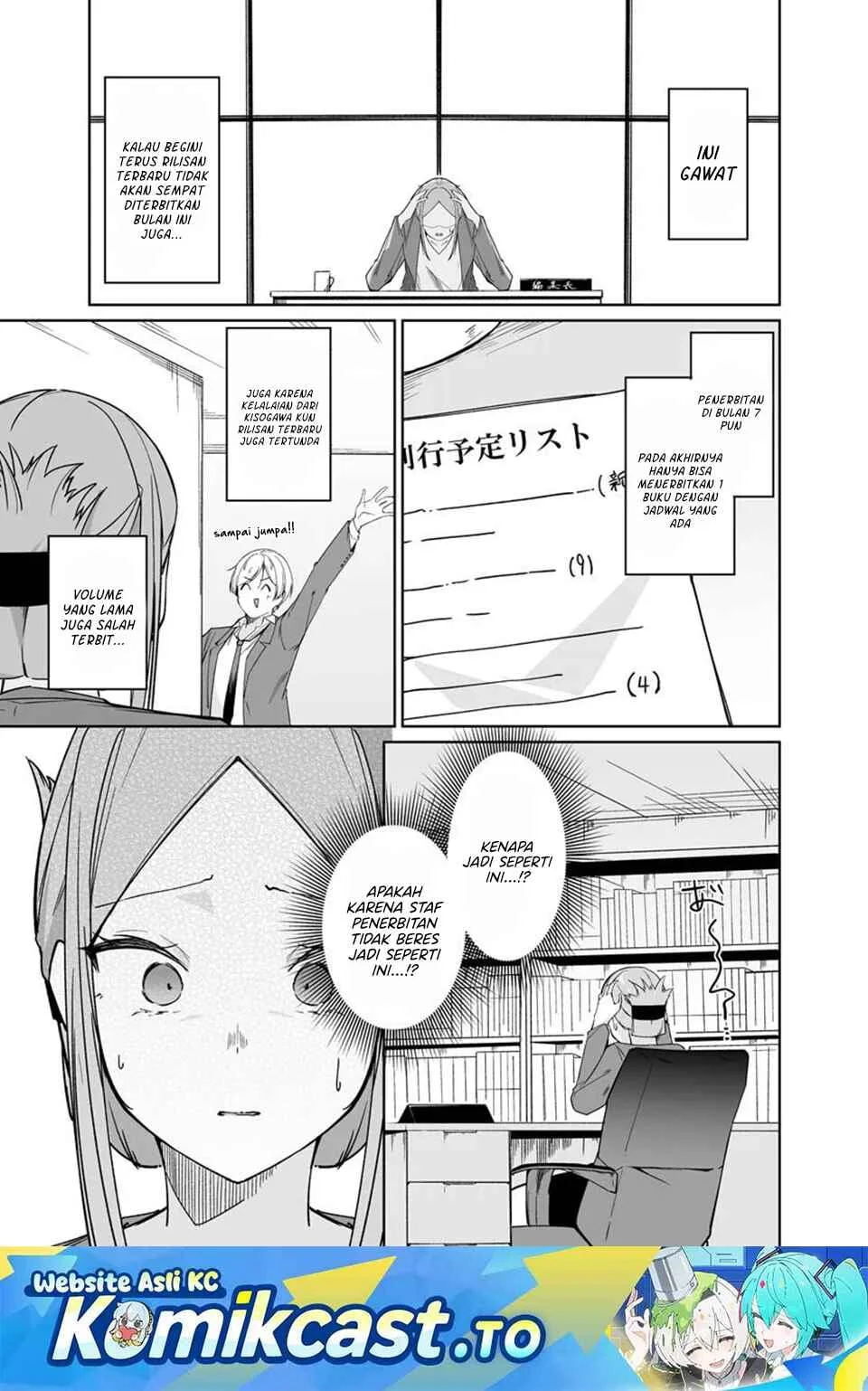 Madogiwa Henshuu to Baka ni Sareta Ore ga, Futago JK to Doukyo suru Koto ni Natta Chapter 13.1 - halaman 2