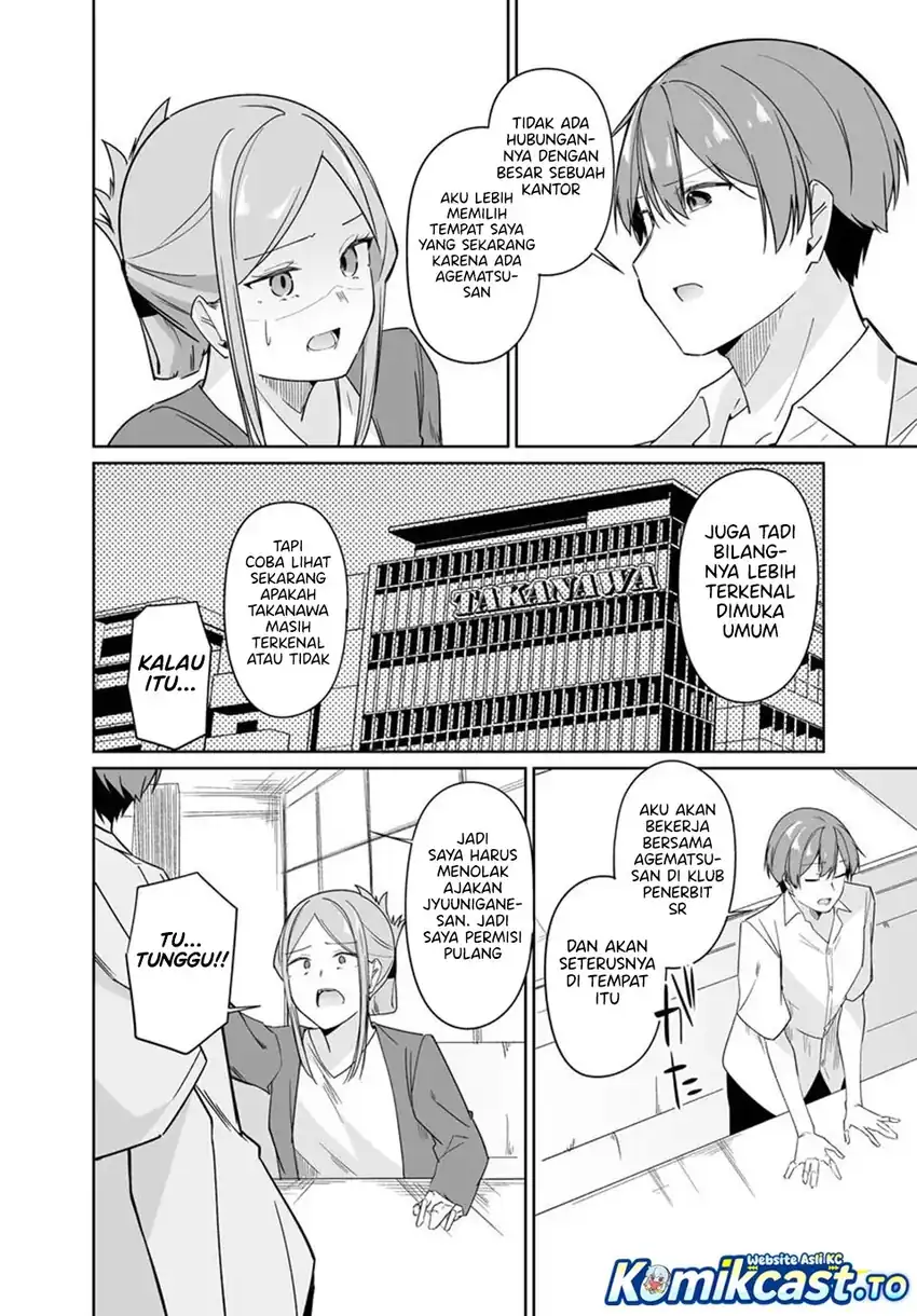 Madogiwa Henshuu to Baka ni Sareta Ore ga, Futago JK to Doukyo suru Koto ni Natta Chapter 13.2 - halaman 10