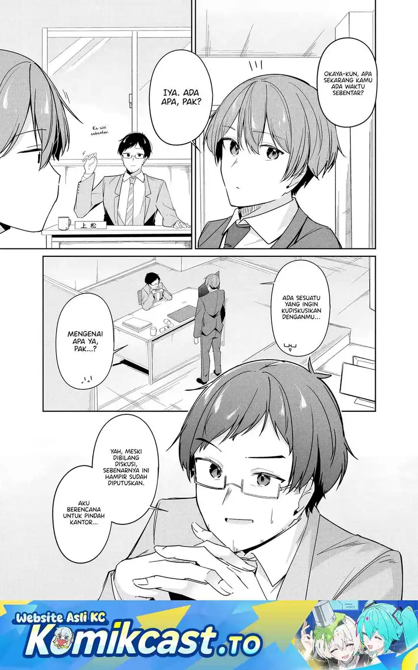 Madogiwa Henshuu to Baka ni Sareta Ore ga, Futago JK to Doukyo suru Koto ni Natta Chapter 14.1 - halaman 2