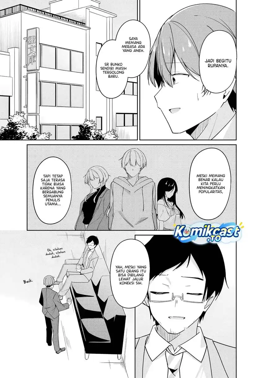 Madogiwa Henshuu to Baka ni Sareta Ore ga, Futago JK to Doukyo suru Koto ni Natta Chapter 14.1 - halaman 8