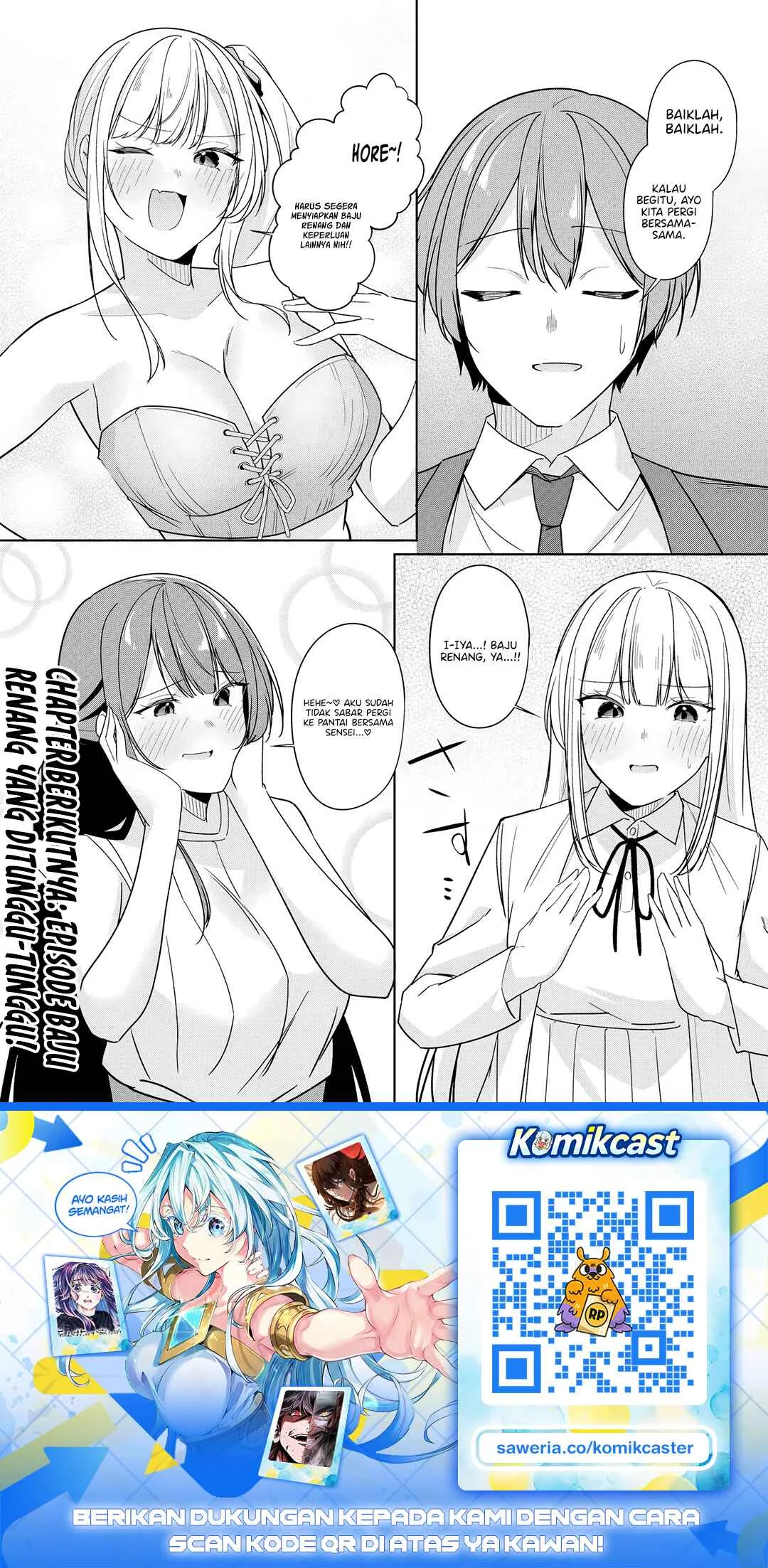 Madogiwa Henshuu to Baka ni Sareta Ore ga, Futago JK to Doukyo suru Koto ni Natta Chapter 14.2 - halaman 13