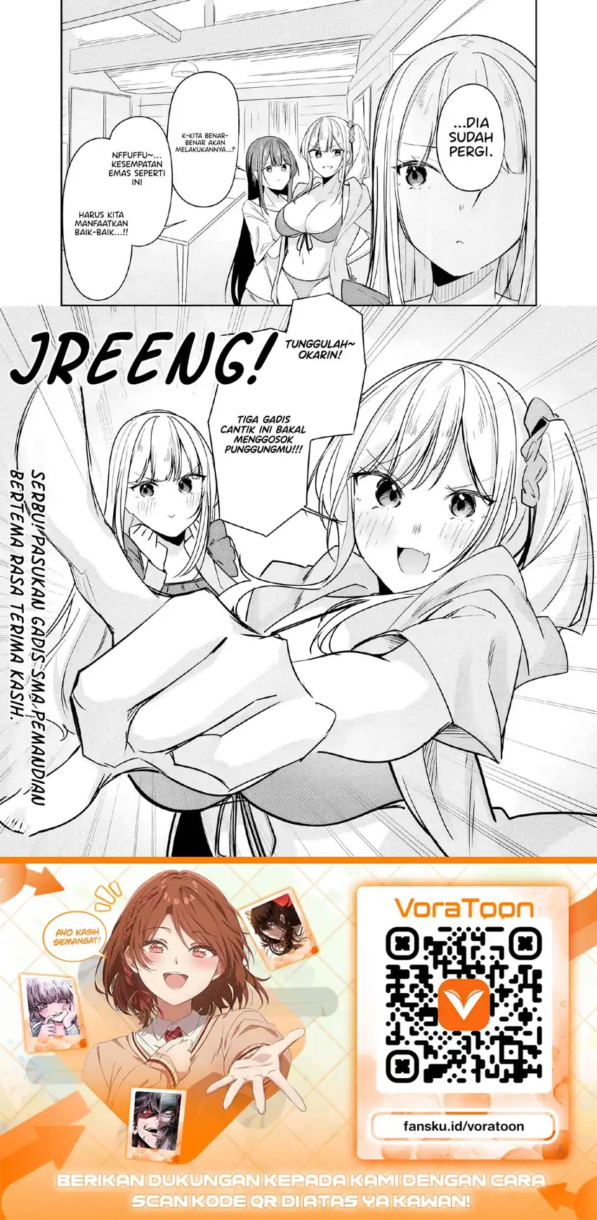 Madogiwa Henshuu to Baka ni Sareta Ore ga, Futago JK to Doukyo suru Koto ni Natta Chapter 15.2 - halaman 12