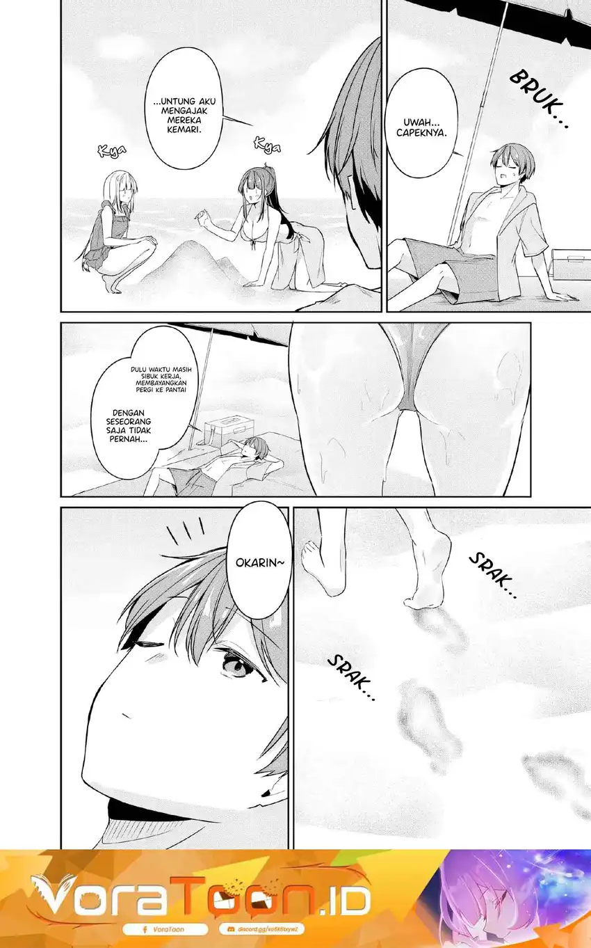 Madogiwa Henshuu to Baka ni Sareta Ore ga, Futago JK to Doukyo suru Koto ni Natta Chapter 15.2 - halaman 3