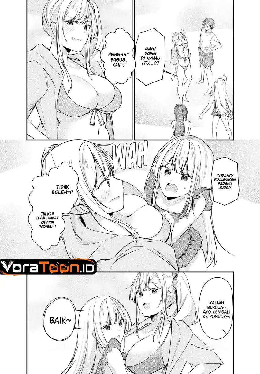 Madogiwa Henshuu to Baka ni Sareta Ore ga, Futago JK to Doukyo suru Koto ni Natta Chapter 15.2 - halaman 9