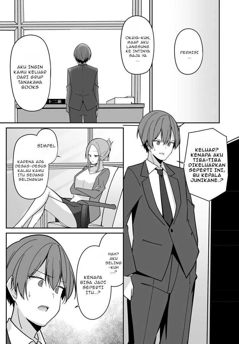Madogiwa Henshuu to Baka ni Sareta Ore ga, Futago JK to Doukyo suru Koto ni Natta Chapter 2.1 - halaman 14