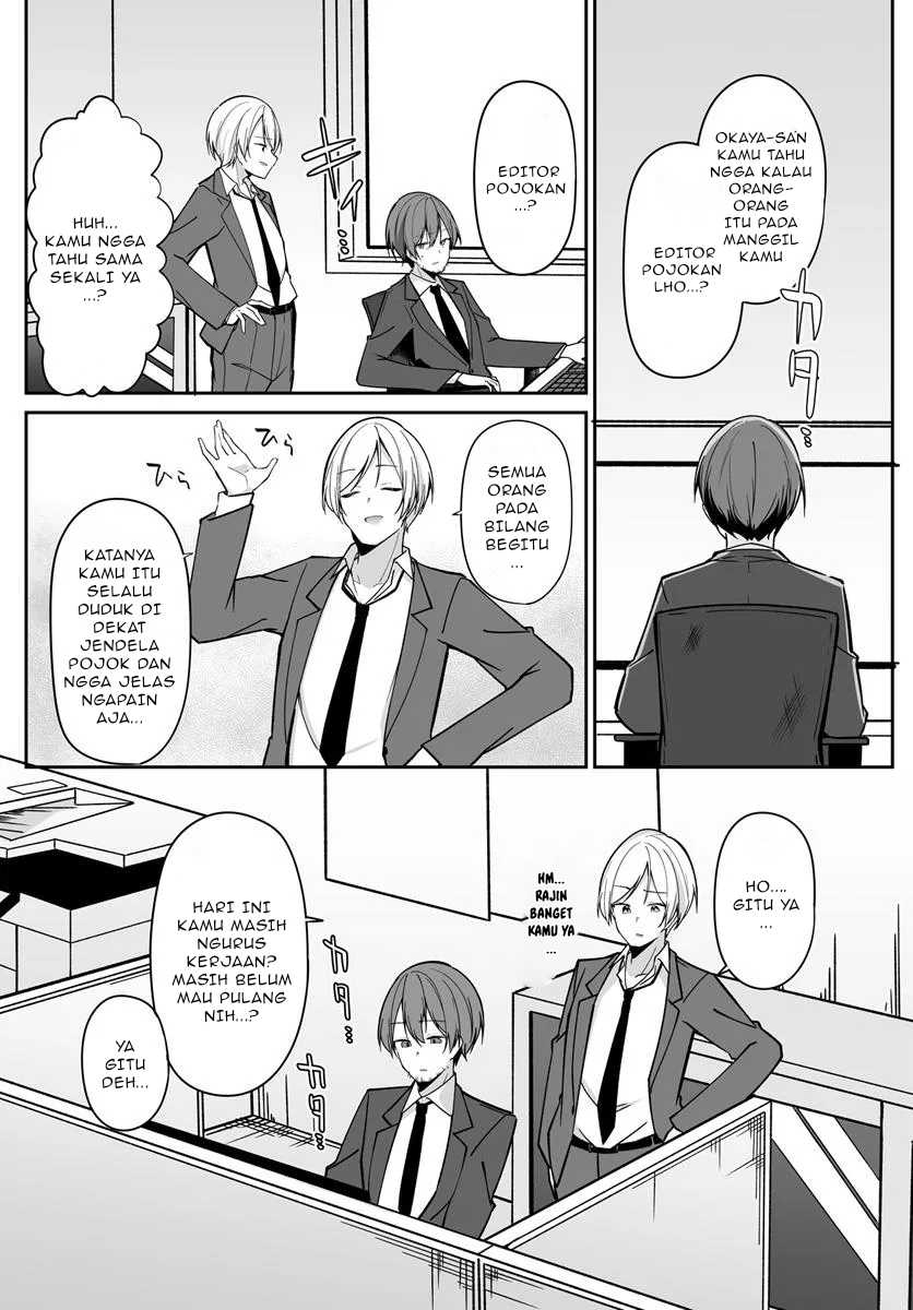 Madogiwa Henshuu to Baka ni Sareta Ore ga, Futago JK to Doukyo suru Koto ni Natta Chapter 2.1 - halaman 2