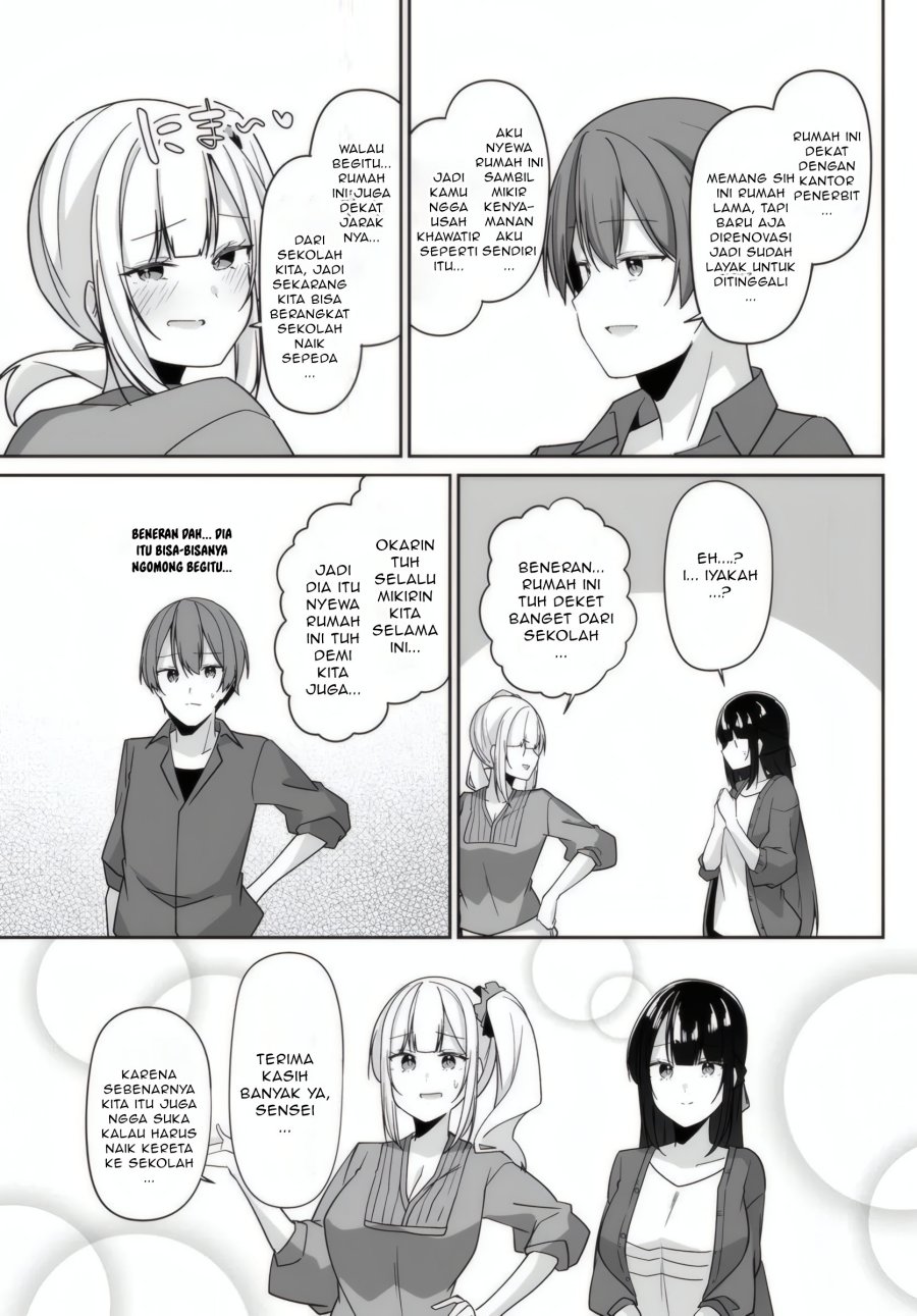 Madogiwa Henshuu to Baka ni Sareta Ore ga, Futago JK to Doukyo suru Koto ni Natta Chapter 5.2 - halaman 10