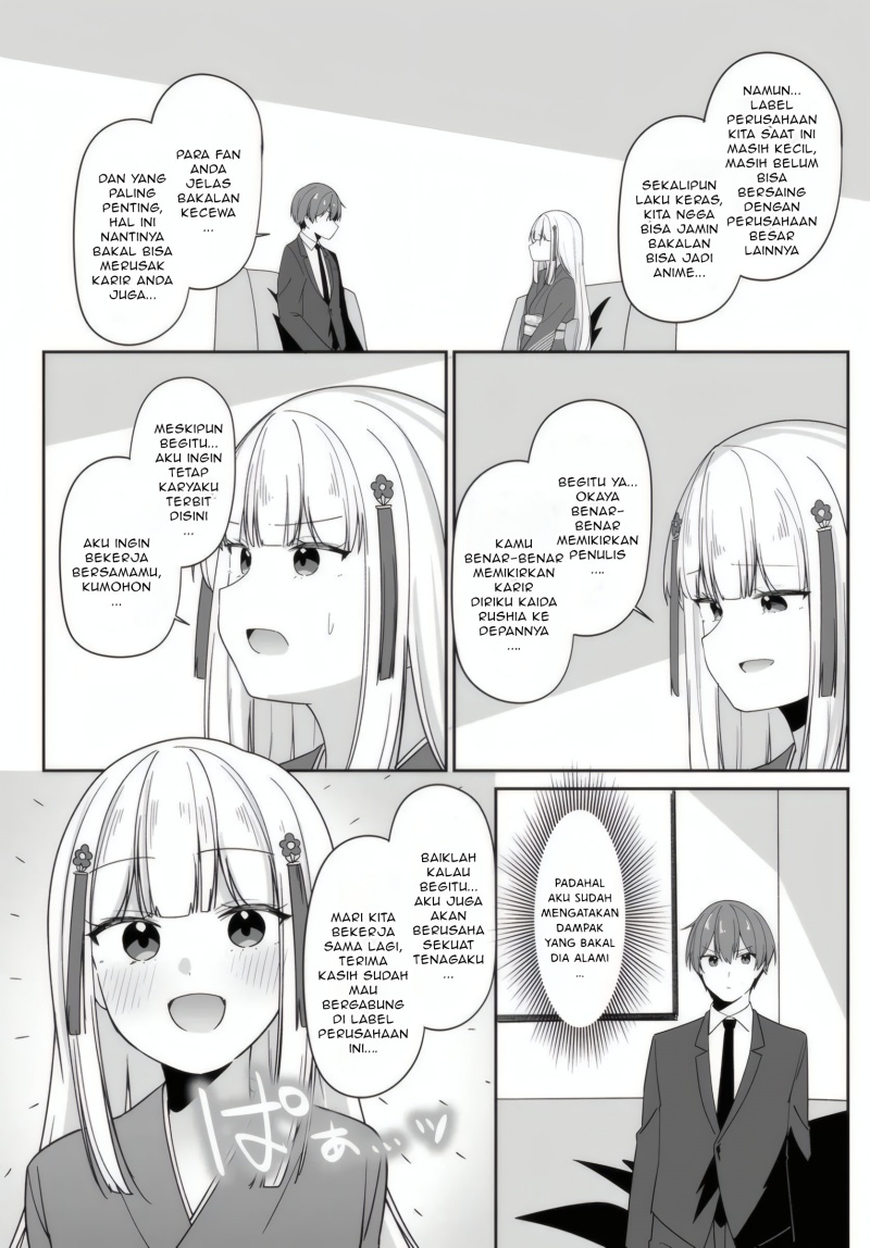 Madogiwa Henshuu to Baka ni Sareta Ore ga, Futago JK to Doukyo suru Koto ni Natta Chapter 6.1 - halaman 12