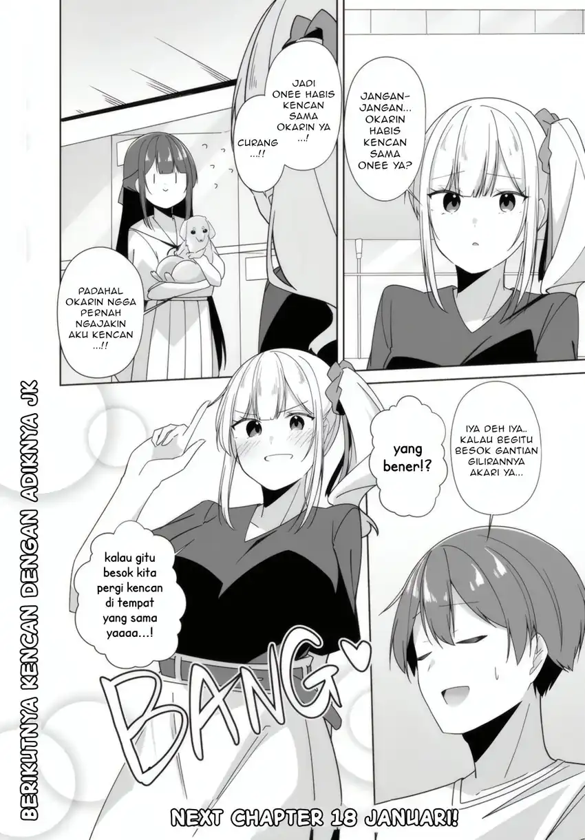 Madogiwa Henshuu to Baka ni Sareta Ore ga, Futago JK to Doukyo suru Koto ni Natta Chapter 9.2 - halaman 13