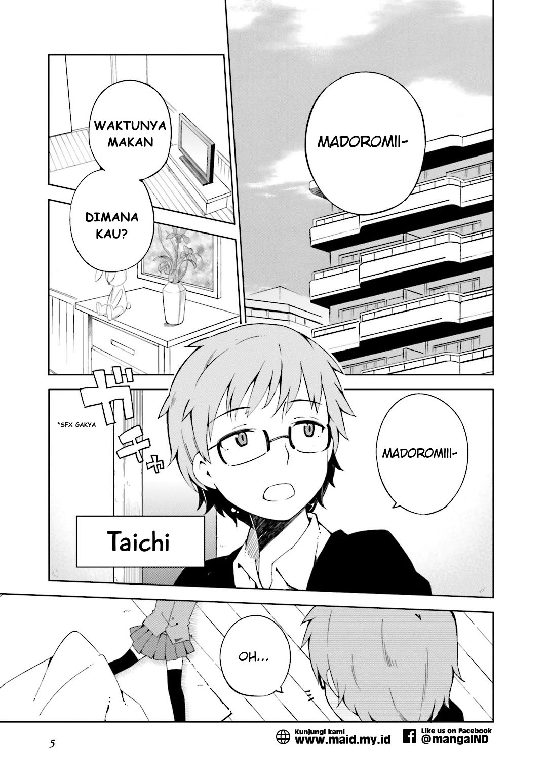 Madoromi-chan ga Iku. Chapter 1 - halaman 8