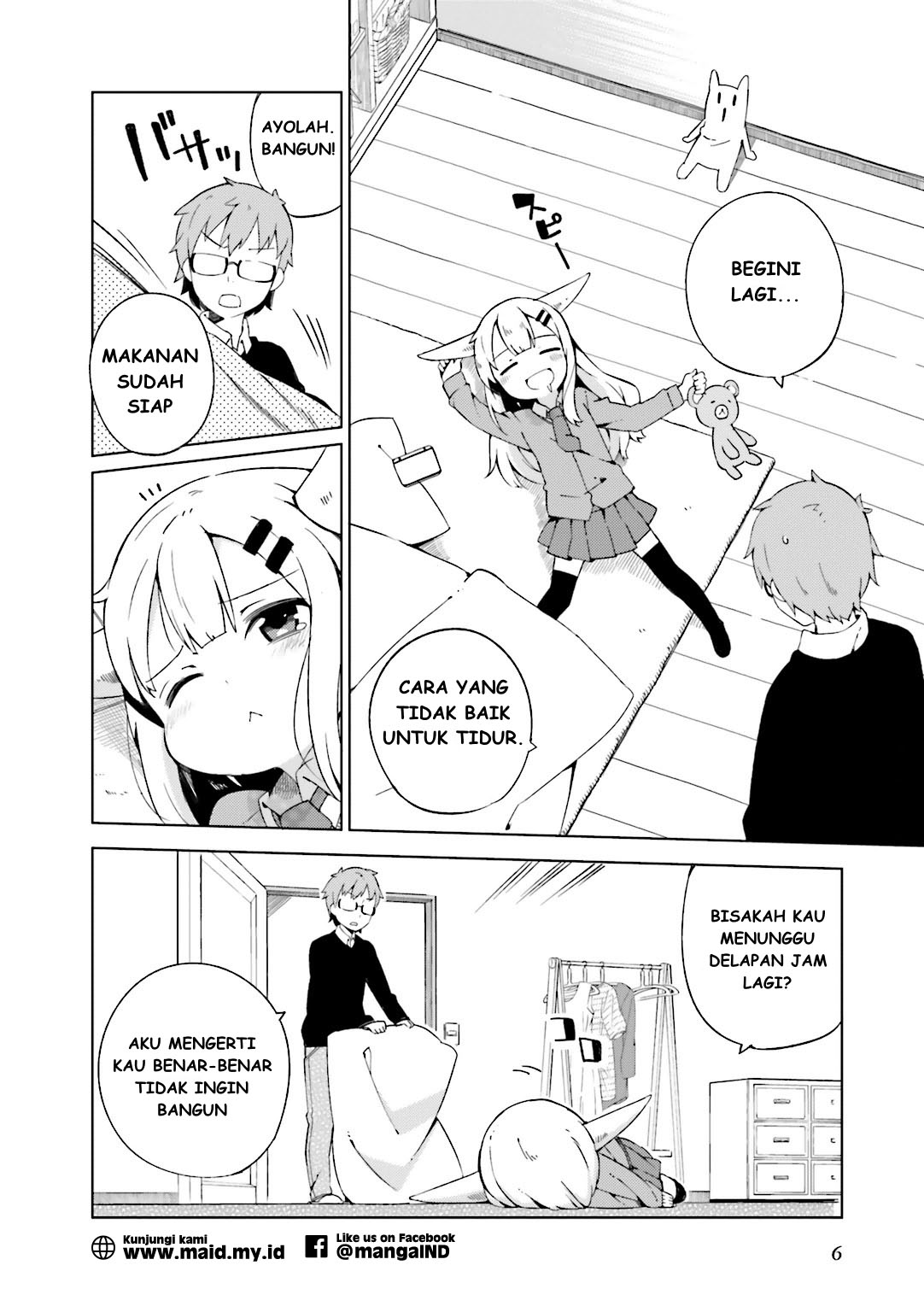 Madoromi-chan ga Iku. Chapter 1 - halaman 9