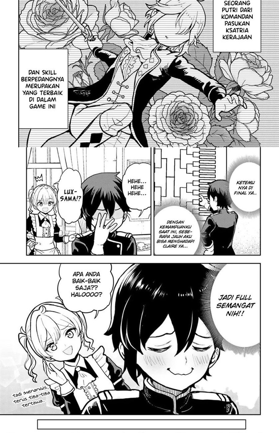 Magan no Akuyaku ni Tensei Shita no de Oshi Chara o Mimamoru Mob o Mezashimasu Chapter 6.1 - halaman 4