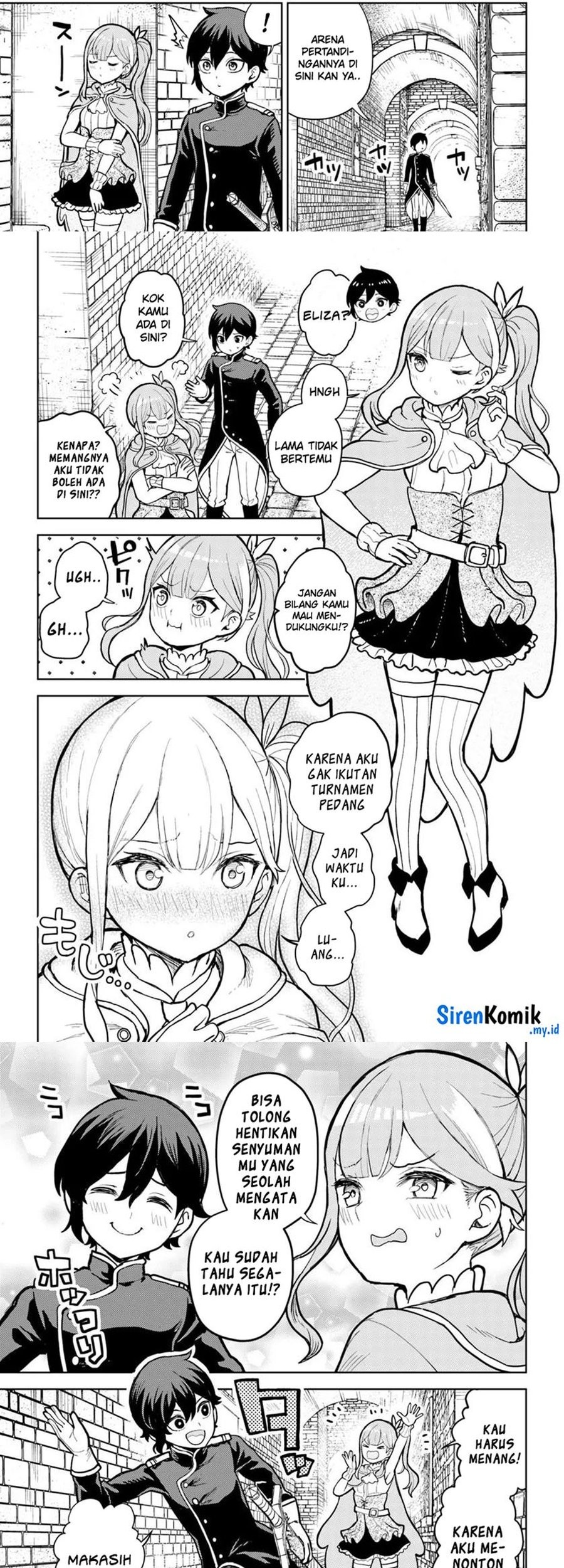 Magan no Akuyaku ni Tensei Shita no de Oshi Chara o Mimamoru Mob o Mezashimasu Chapter 6.1 - halaman 5