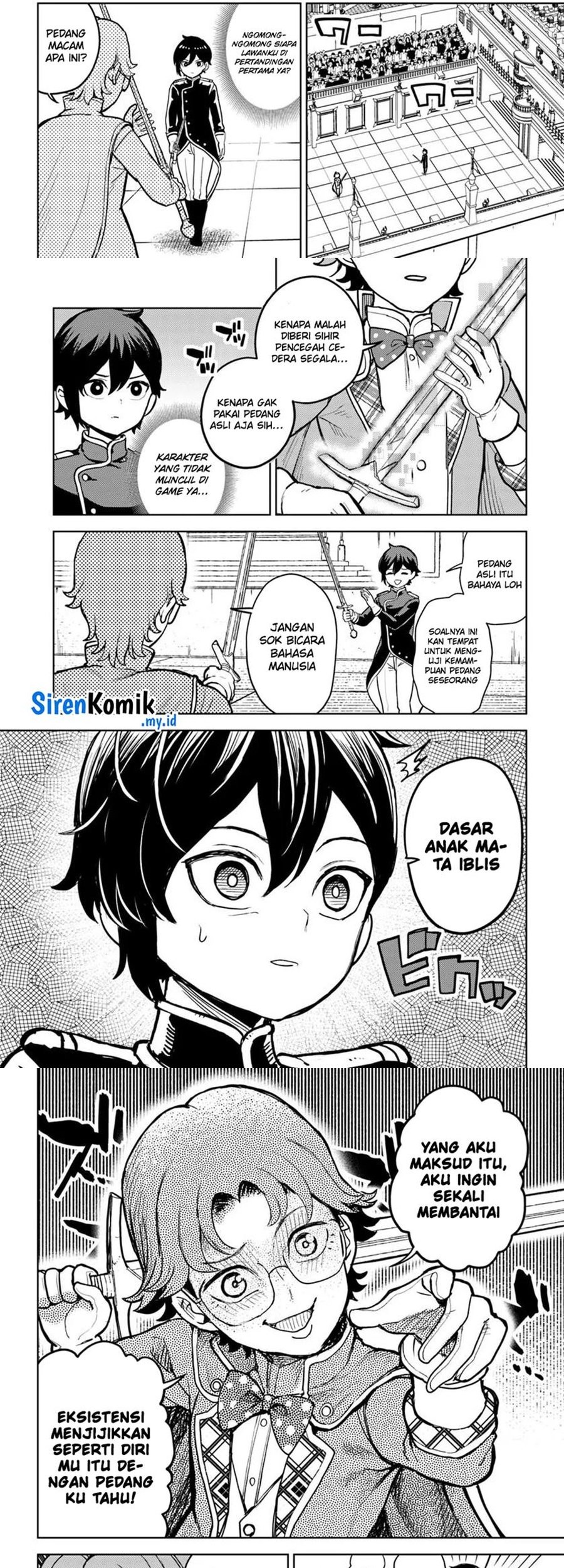 Magan no Akuyaku ni Tensei Shita no de Oshi Chara o Mimamoru Mob o Mezashimasu Chapter 6.1 - halaman 7
