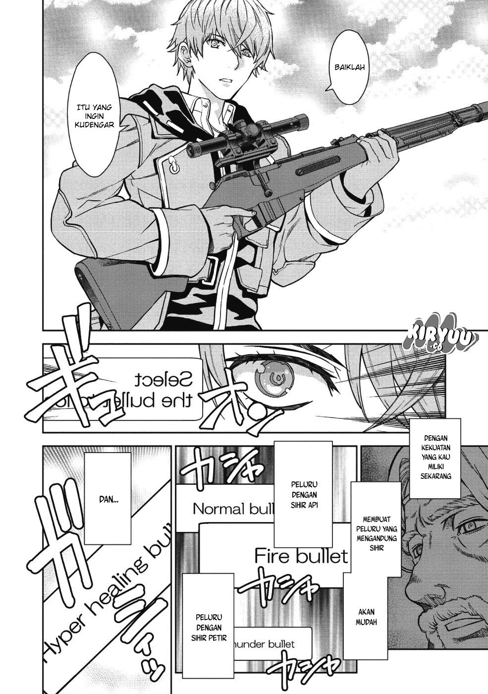 Magan to Dangan o Tsukatte Isekai o Buchinuku! Chapter 3 - halaman 18