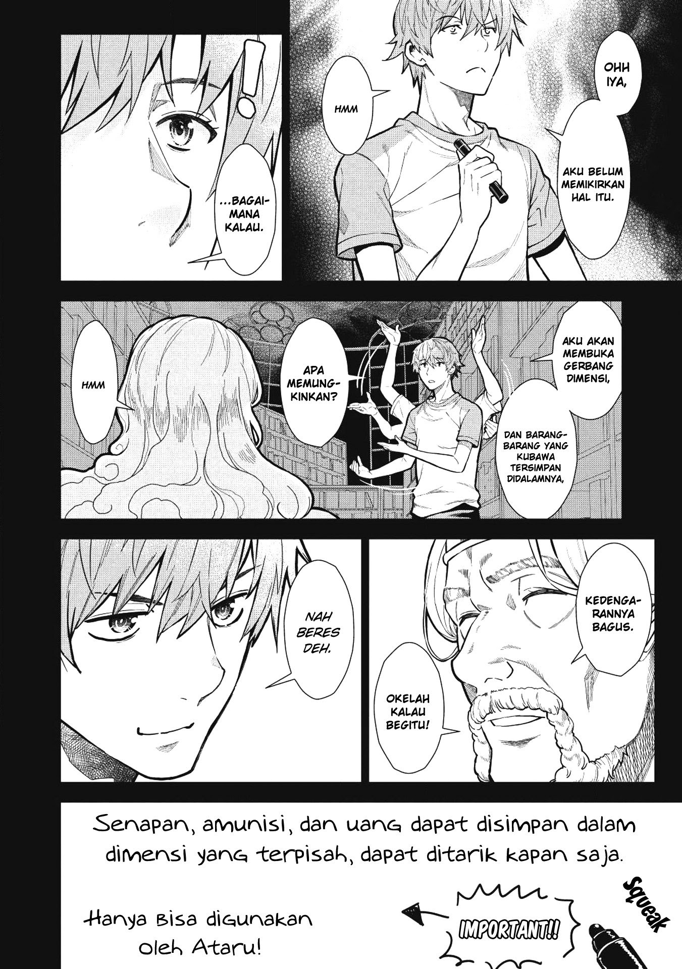 Magan to Dangan o Tsukatte Isekai o Buchinuku! Chapter 5 - halaman 3