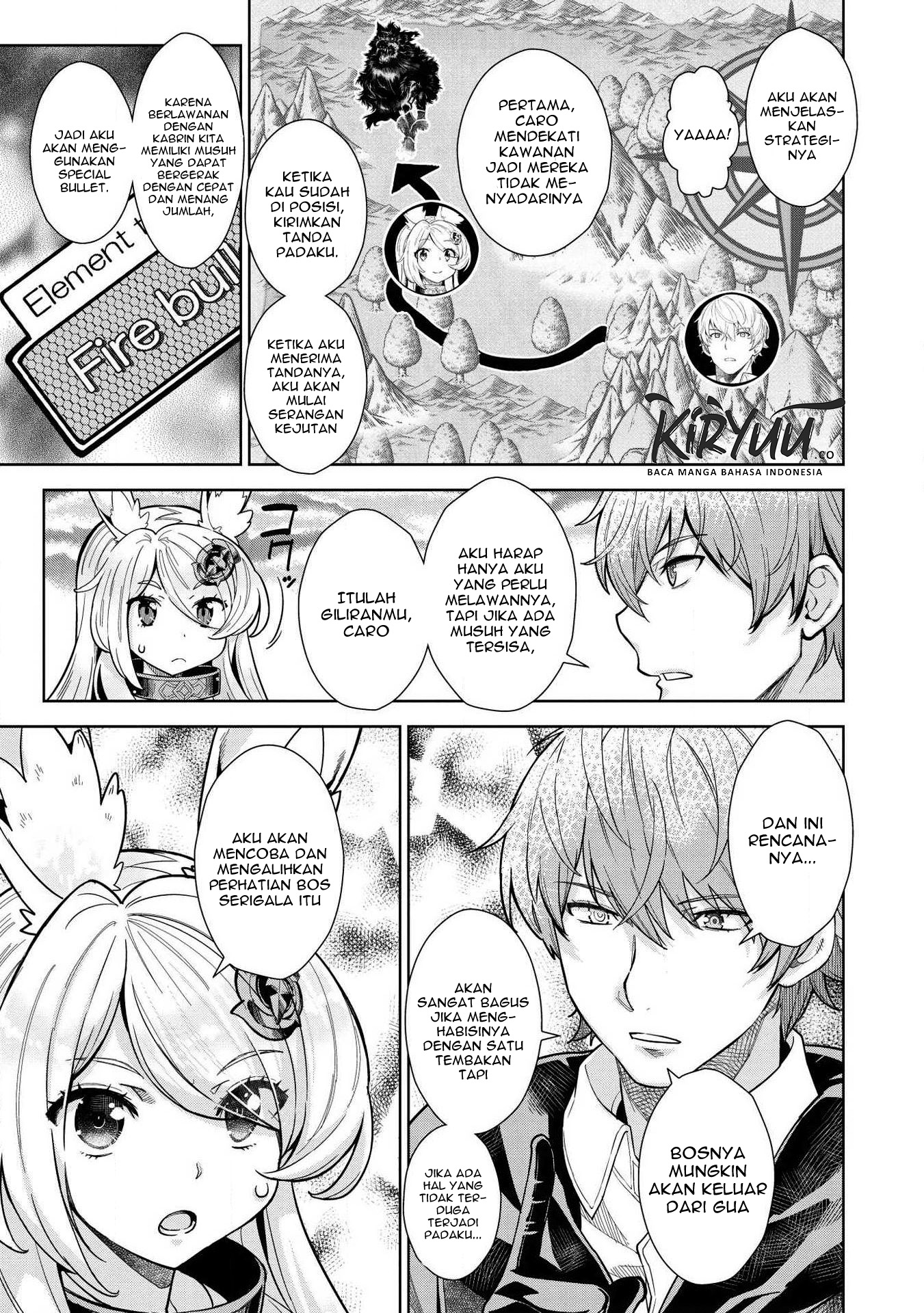 Magan to Dangan o Tsukatte Isekai o Buchinuku! Chapter 9.1 - halaman 10