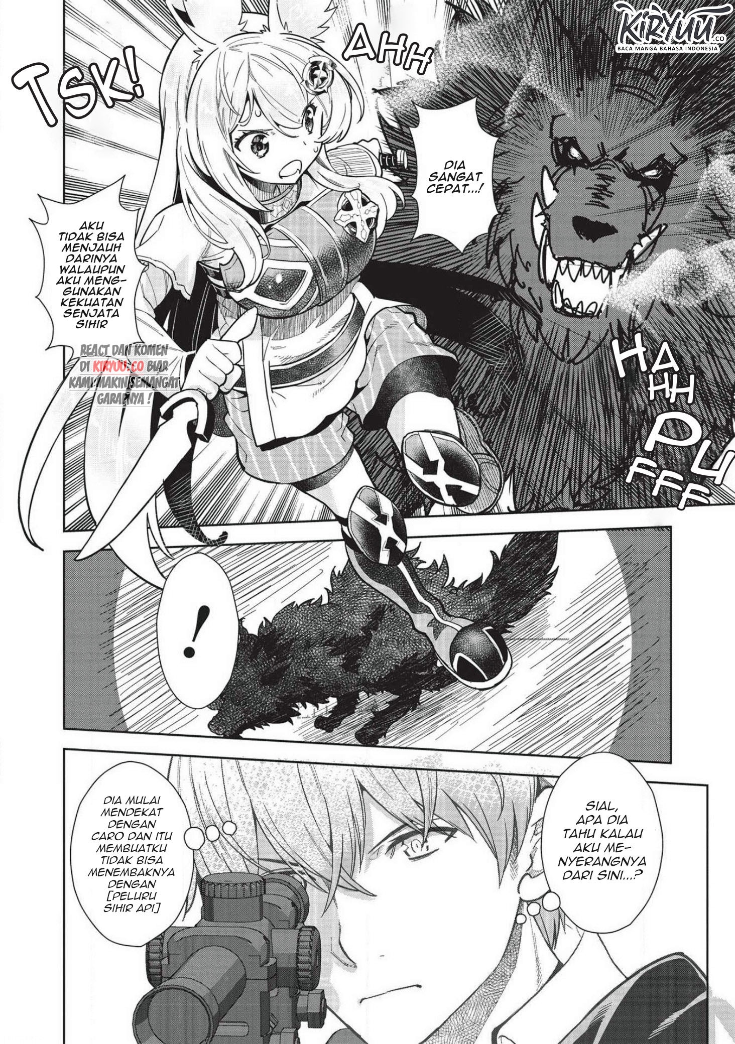 Magan to Dangan o Tsukatte Isekai o Buchinuku! Chapter 9.3 - halaman 10
