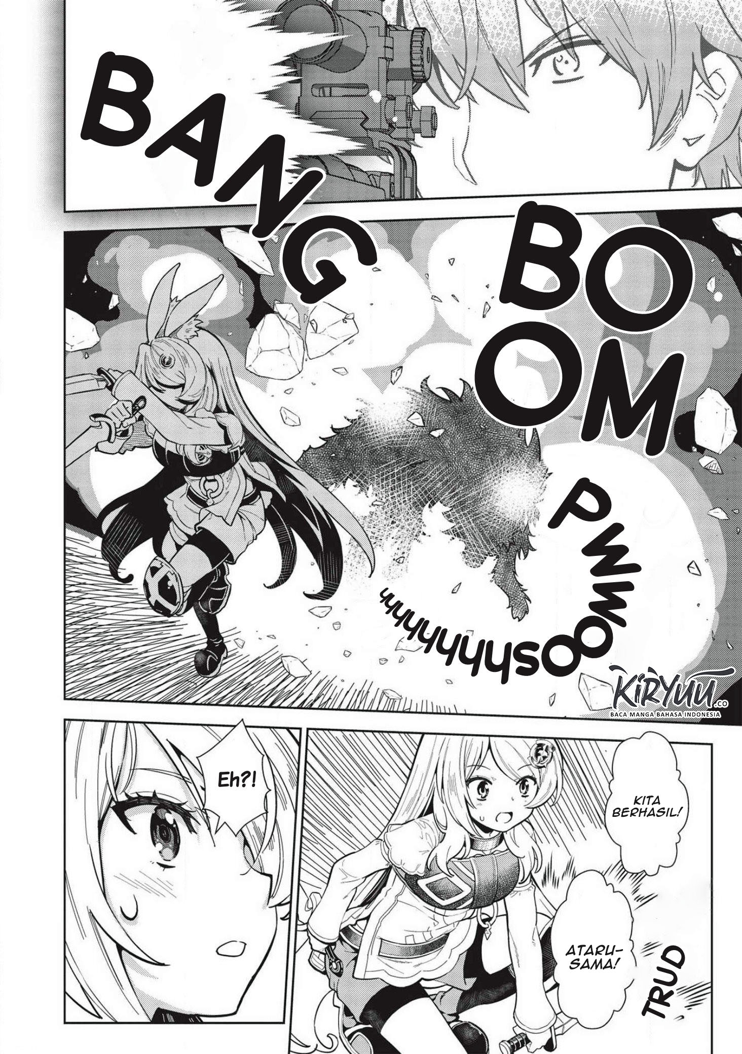 Magan to Dangan o Tsukatte Isekai o Buchinuku! Chapter 9.3 - halaman 6