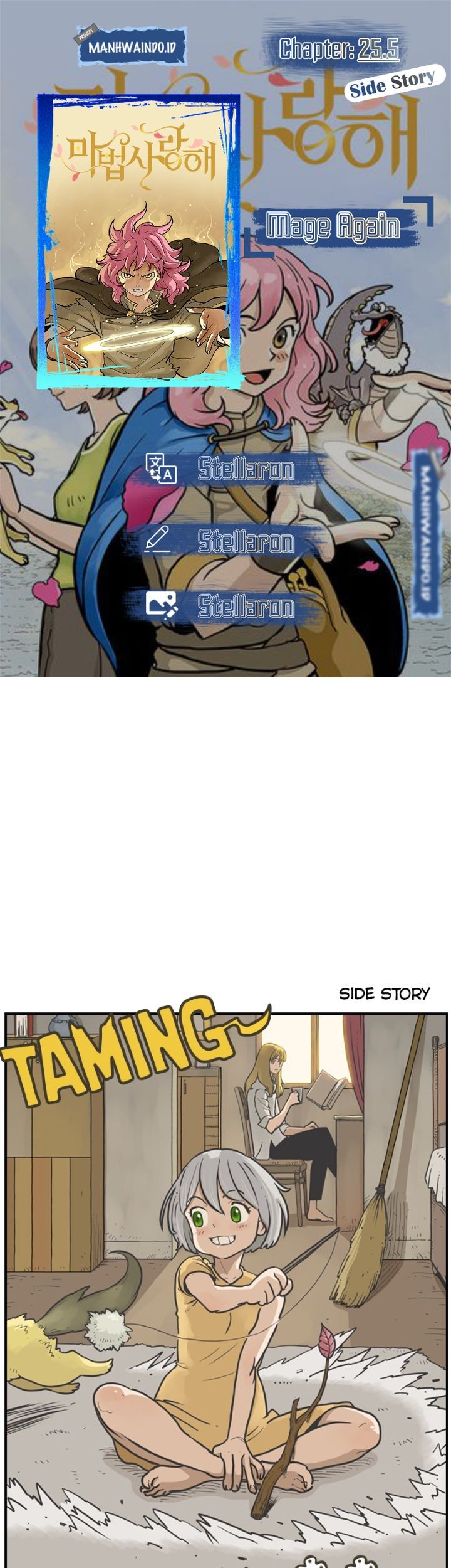 Mage Again Chapter 25.5 - halaman 1