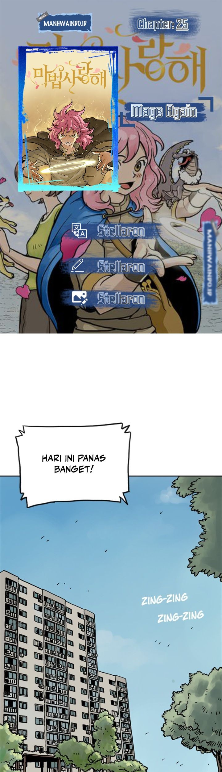 Mage Again Chapter 25 - halaman 1