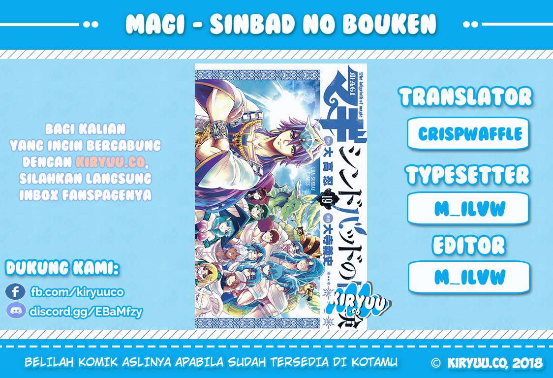Magi - Sinbad no Bouken Chapter 113 - halaman 2