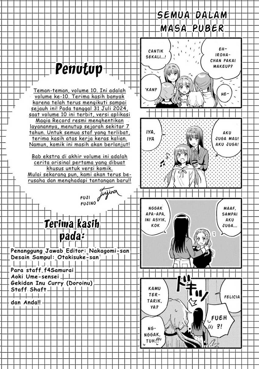 Magia Record: Mahou Shoujo Madoka☆Magica Gaiden Chapter 60.5 - halaman 21