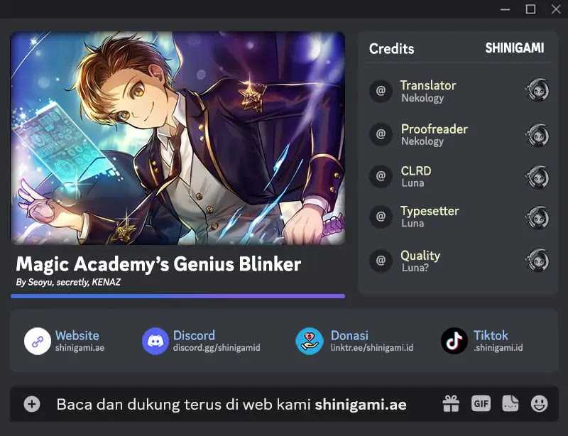 Magic Academy’s Genius Blinker Chapter 40 - halaman 1