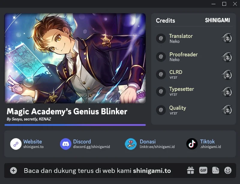 Magic Academy’s Genius Blinker Chapter 89 - halaman 1