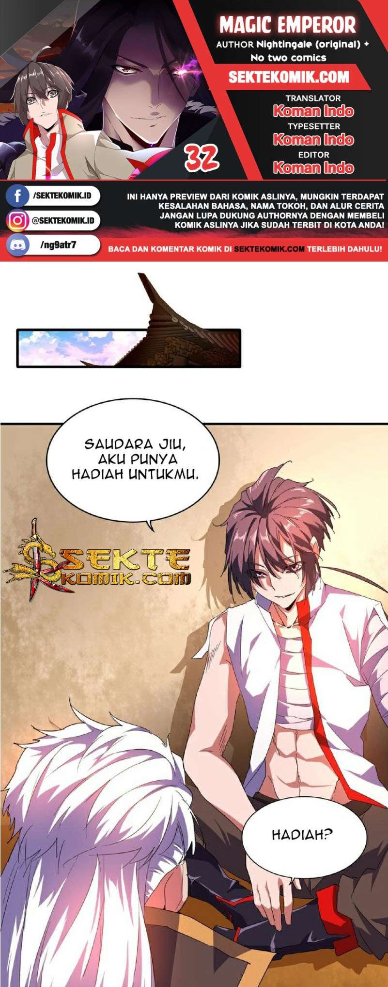 Magic Emperor Chapter 32 - halaman 1