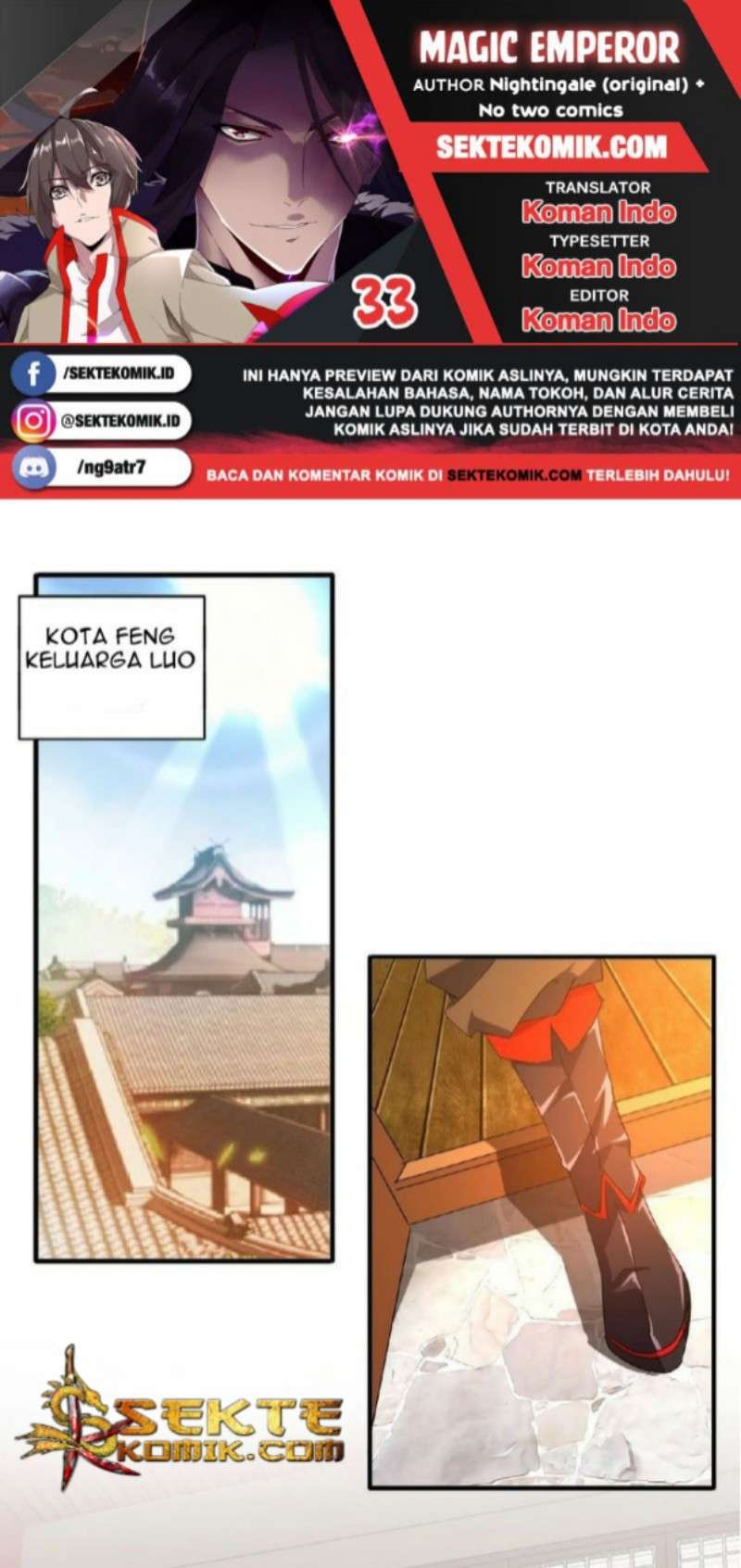 Magic Emperor Chapter 33 - halaman 1