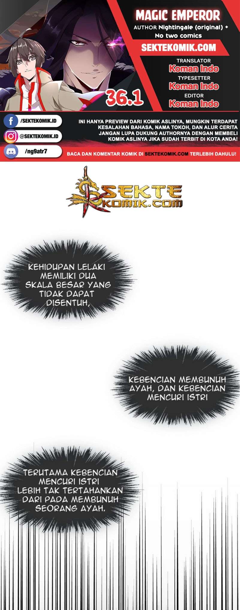 Magic Emperor Chapter 36 - halaman 1