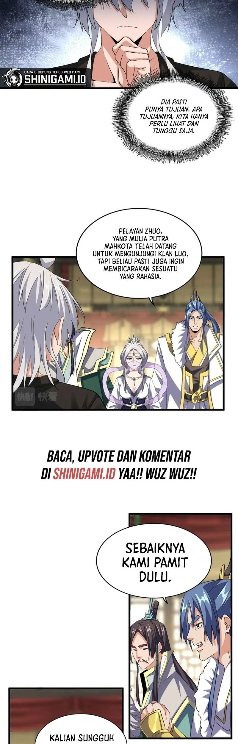 Magic Emperor Chapter 390 - halaman 3