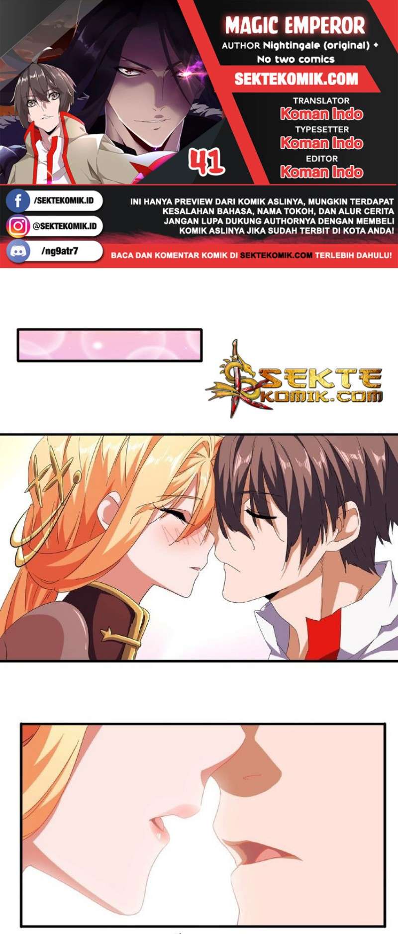 Magic Emperor Chapter 41 - halaman 1