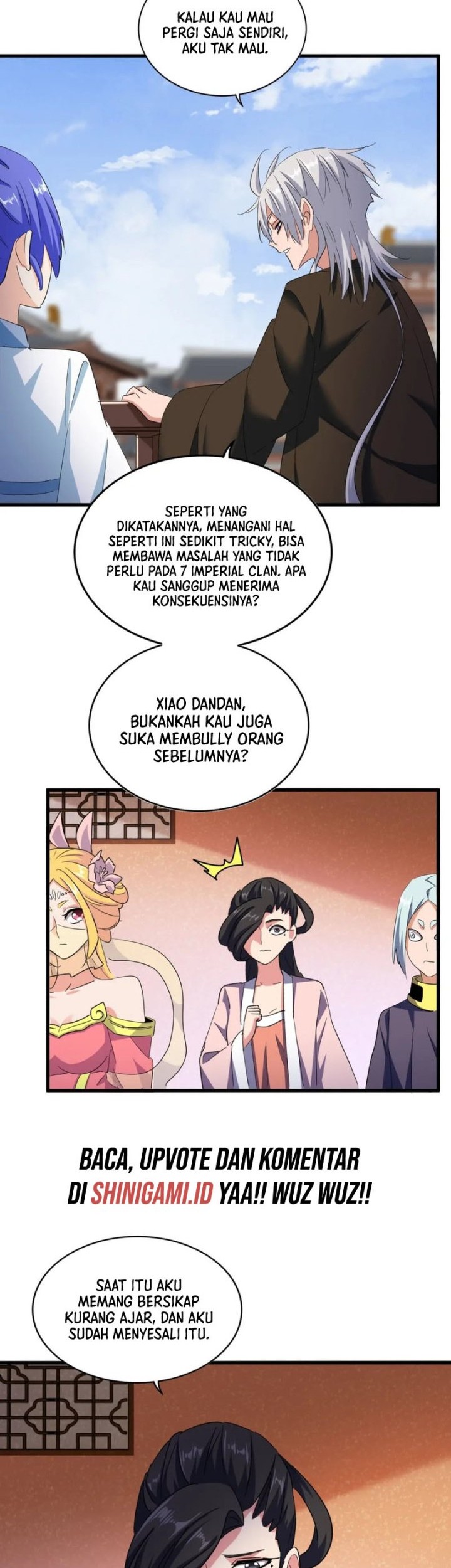 Magic Emperor Chapter 417 - halaman 22