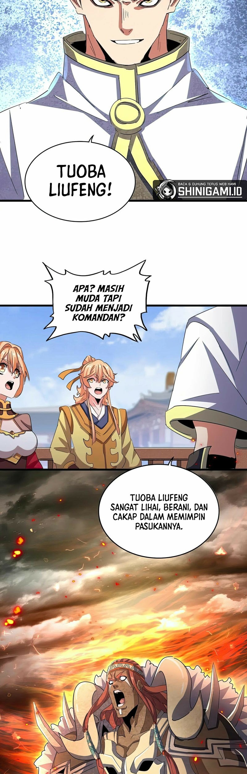 Magic Emperor Chapter 419 - halaman 12
