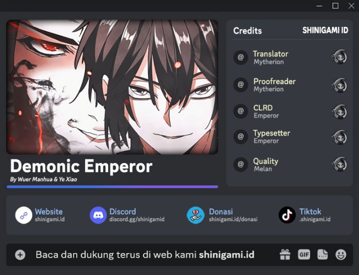 Magic Emperor Chapter 423 - halaman 1