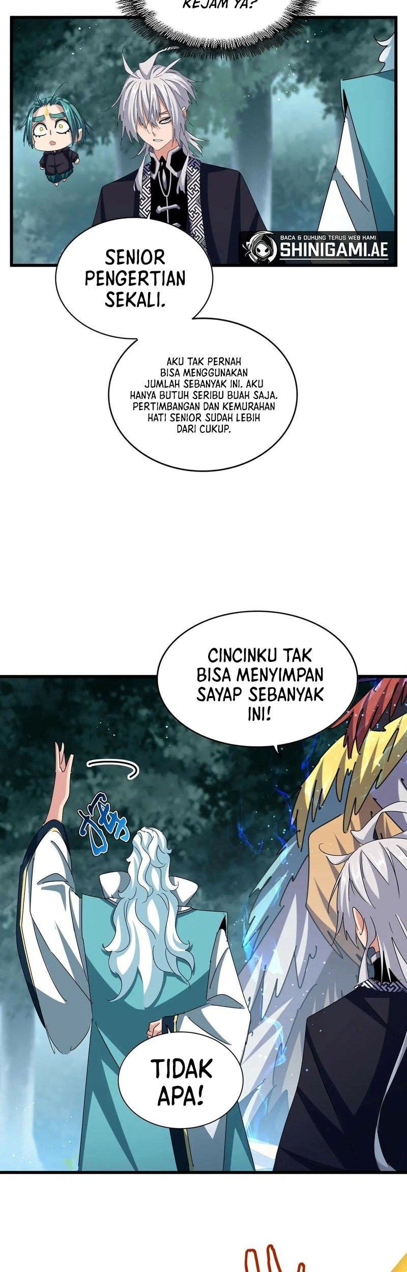 Magic Emperor Chapter 444 - halaman 4