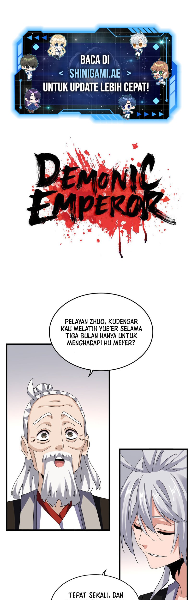 Magic Emperor Chapter 588 - halaman 2