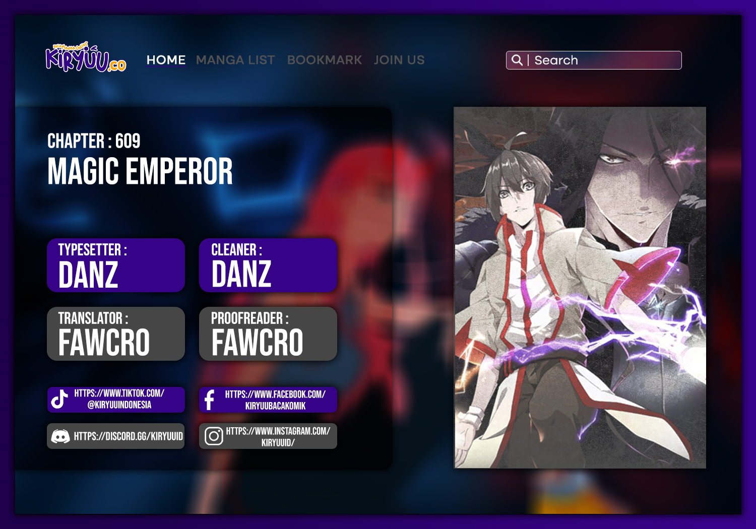 Magic Emperor Chapter 609 - halaman 1