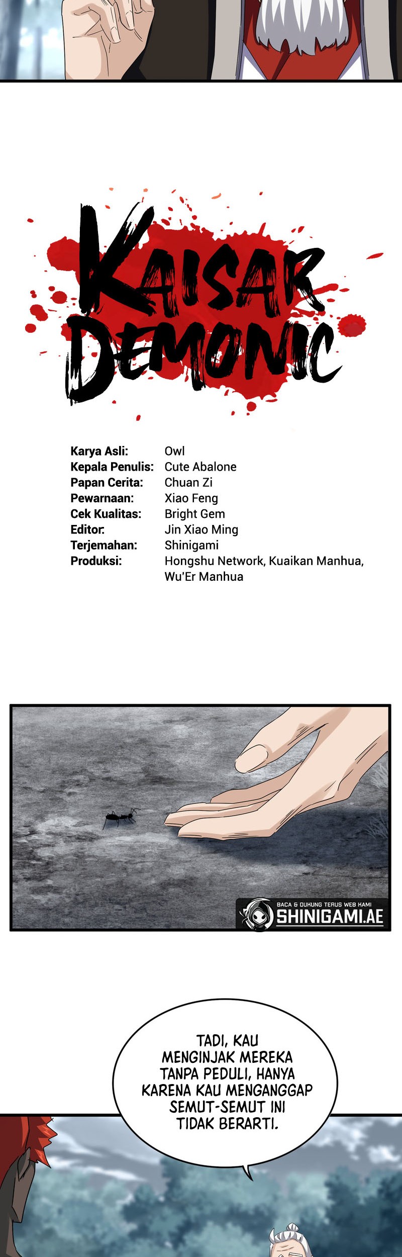 Magic Emperor Chapter 627 - halaman 3